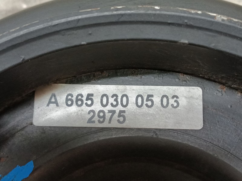 Recambio de polea cigueñal para ssangyong rexton 2.7 turbodiesel cat referencia OEM IAM 6650300503 A6650300503 