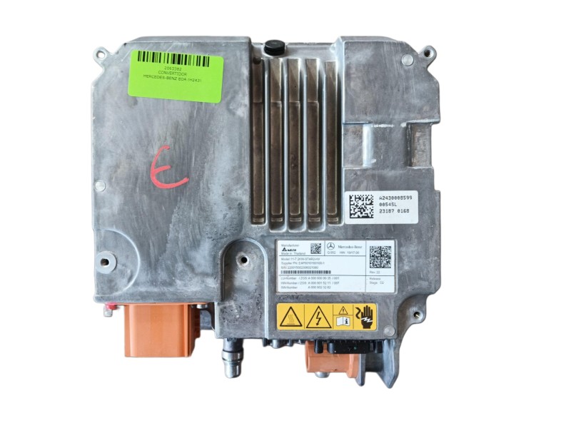 Recambio de convertidor para mercedes-benz eqa (h243) eqa 250+ (243.702) referencia OEM IAM  A2430008599 