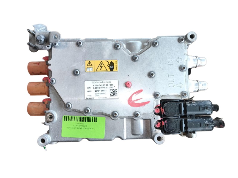 Recambio de convertidor para mercedes-benz eqa (h243) eqa 250+ (243.702) referencia OEM IAM  A00A3429700 