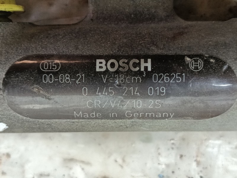 Recambio de rampa inyectora para citroën berlingo 2.0 hdi sx familiar referencia OEM IAM 157095 0445214019 