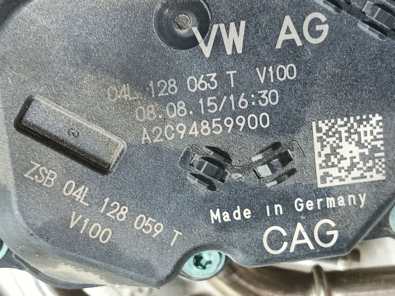 Recambio de caja mariposa para volkswagen golf vii lim. (5g1) advance bluemotion referencia OEM IAM   