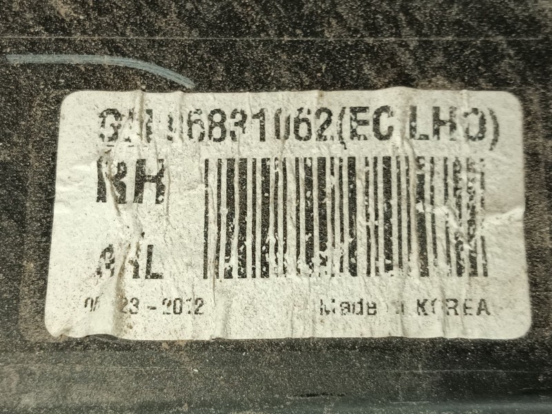 Recambio de faro derecho para chevrolet aveo hatchback (t300) 1.2 referencia OEM IAM   