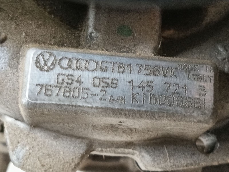 Recambio de turbocompresor para audi a5 coupe (8t) 2.7 tdi referencia OEM IAM 59145721G GS4059145721B 