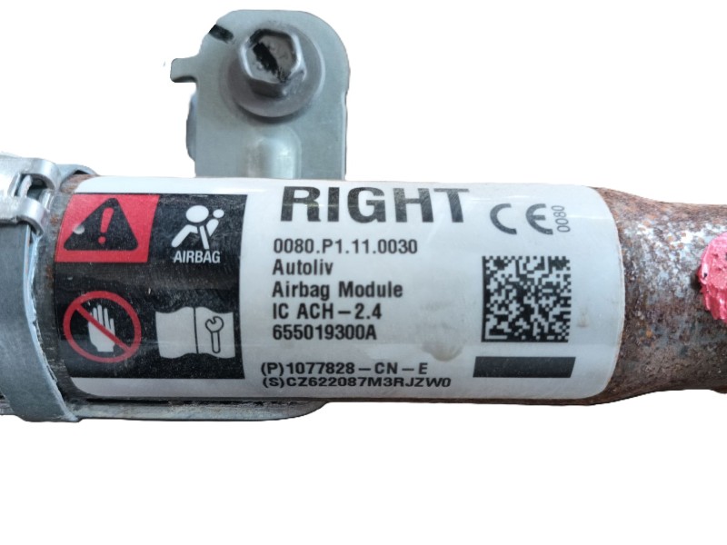 Recambio de airbag cortina delantero derecho para tesla model 3 (5yj3) ev awd referencia OEM IAM 1077828CNF 655019300A 