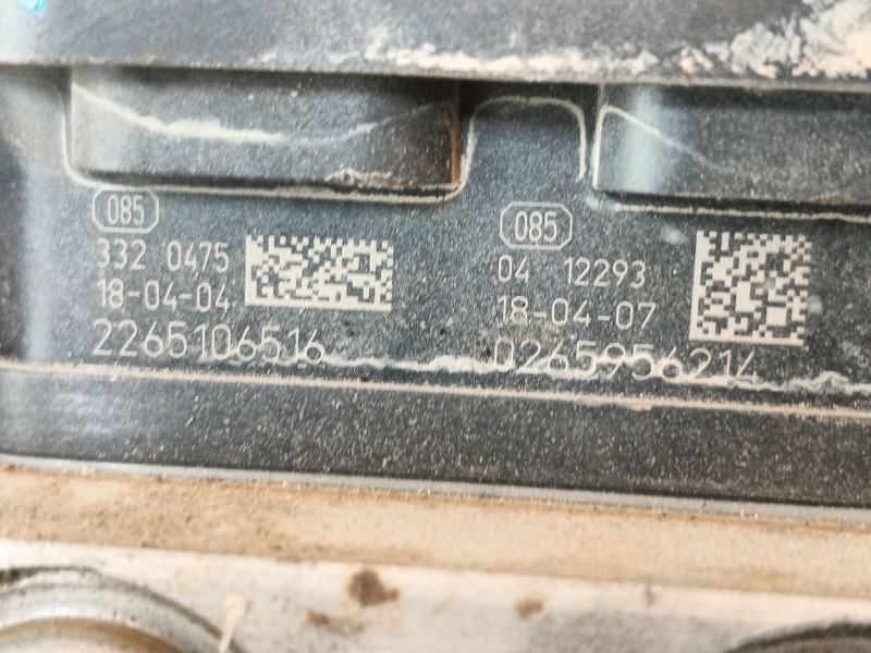 Recambio de abs para iveco daily vi caja/chasis 33s16, 35s16, 35c16, 40c16, 50c16 referencia OEM IAM   
