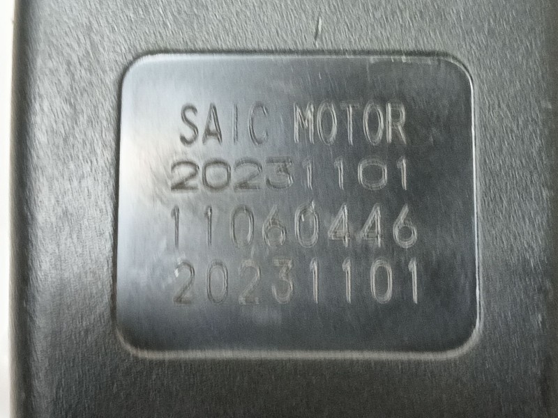 Recambio de enganche cinturon trasero derecho para mg mg zs suv 1.0 t-gdi referencia OEM IAM  20231101 