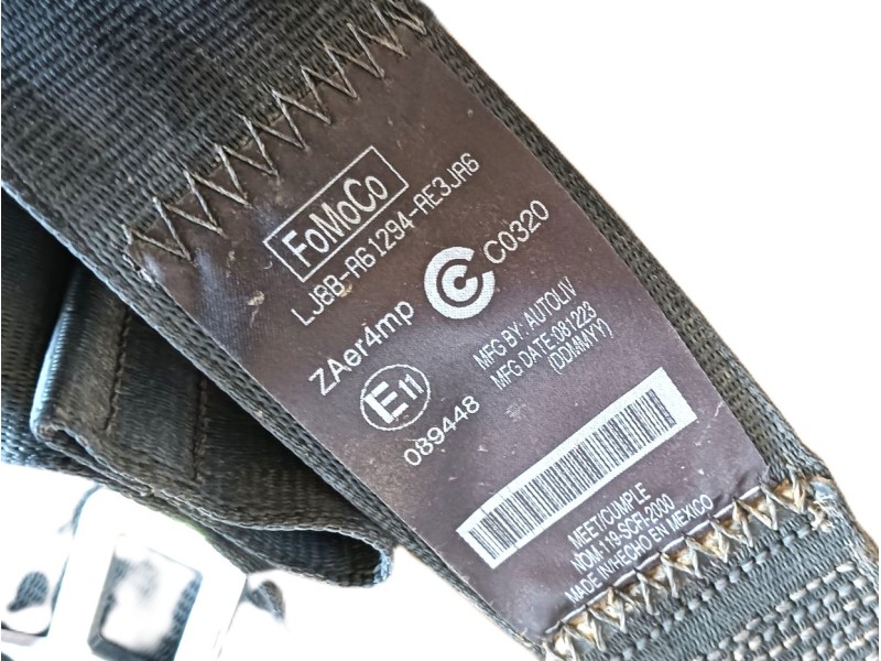 Recambio de cinturon seguridad delantero derecho para ford mustang mach-e (cgw) ev 4x4 referencia OEM IAM   