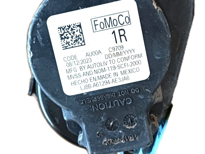 Recambio de cinturon seguridad delantero derecho para ford mustang mach-e (cgw) ev 4x4 referencia OEM IAM   