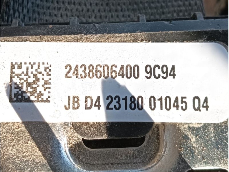 Recambio de cinturon seguridad delantero derecho para mercedes-benz eqa (h243) eqa 250+ (243.702) referencia OEM IAM A2438606400