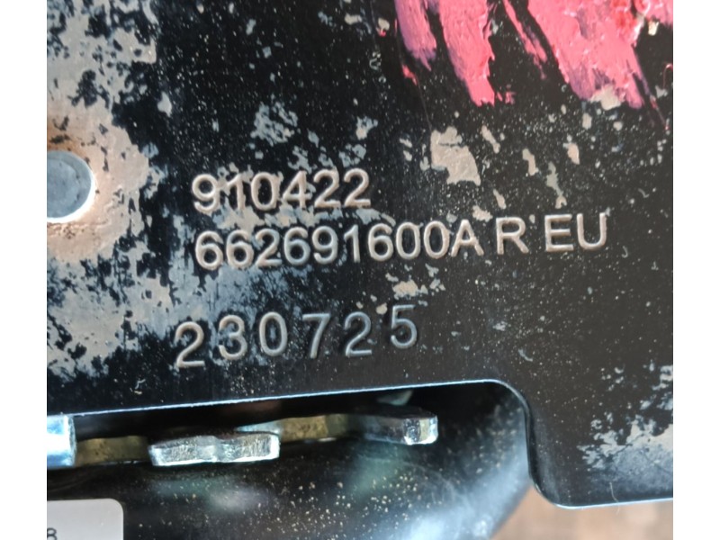 Recambio de cinturon seguridad trasero derecho para byd seal u referencia OEM IAM  662691600A 