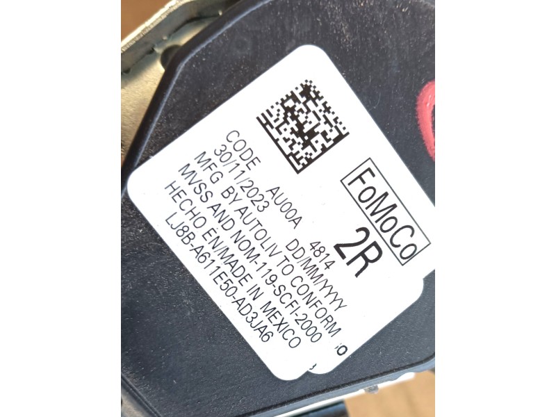 Recambio de cinturon seguridad trasero derecho para ford mustang mach-e (cgw) ev 4x4 referencia OEM IAM   