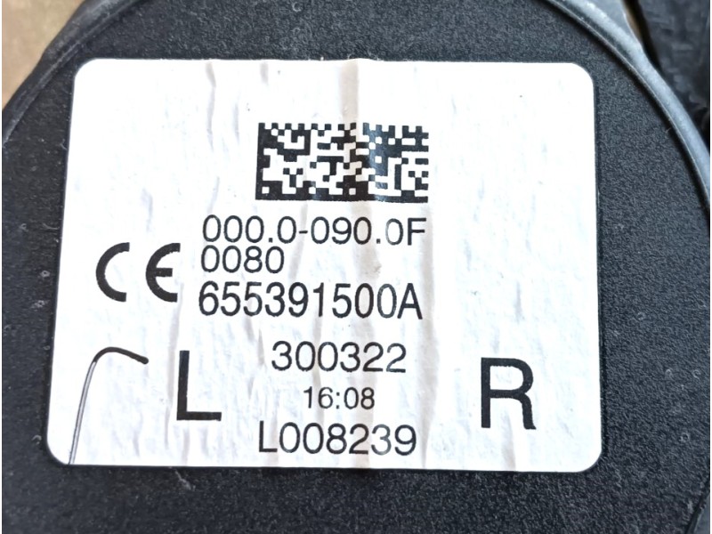 Recambio de cinturon seguridad trasero derecho para tesla model 3 (5yj3) ev awd referencia OEM IAM 111015401F  