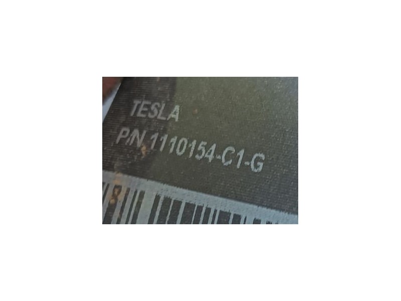 Recambio de cinturon seguridad trasero derecho para tesla model 3 (5yj3) ev awd referencia OEM IAM 111015401F  