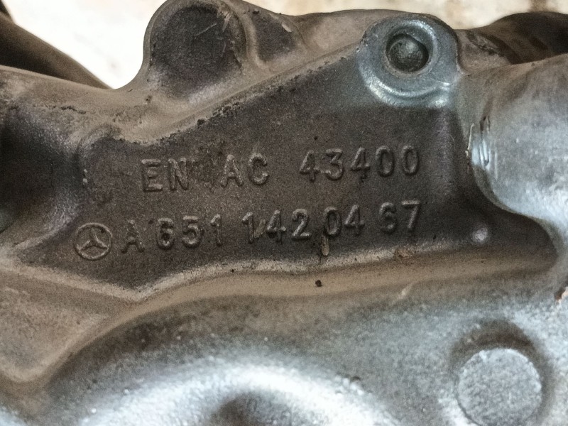 Recambio de valvula egr para mercedes-benz clase e t-model (s212) e 220 cdi / bluetec (212.202, 212.201) referencia OEM IAM A651