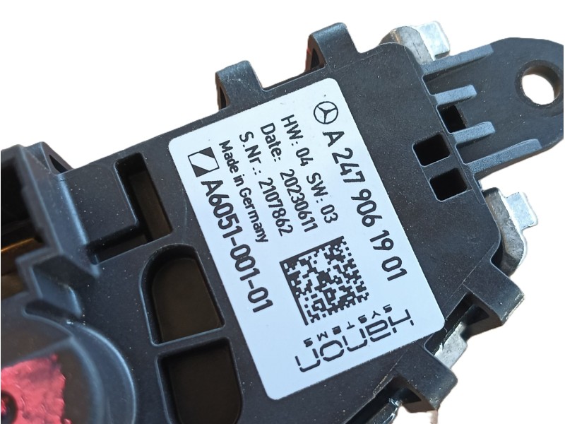 Recambio de resistencia calefaccion para mercedes-benz eqa (h243) eqa 250+ (243.702) referencia OEM IAM  A2479061901 