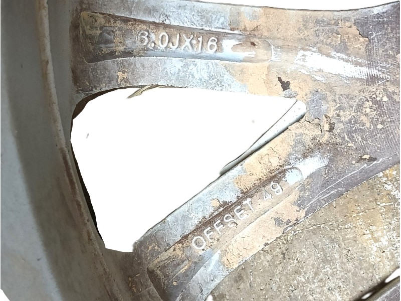 Recambio de llanta para kia stonic (yb) 1.2 cvvt referencia OEM IAM 52910H8200 ET49 6.0Jx16