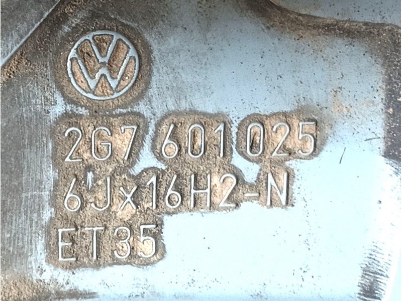 Recambio de llanta para volkswagen taigo (cs1) 1.0 tsi referencia OEM IAM 267601025 ET35 6Jx16