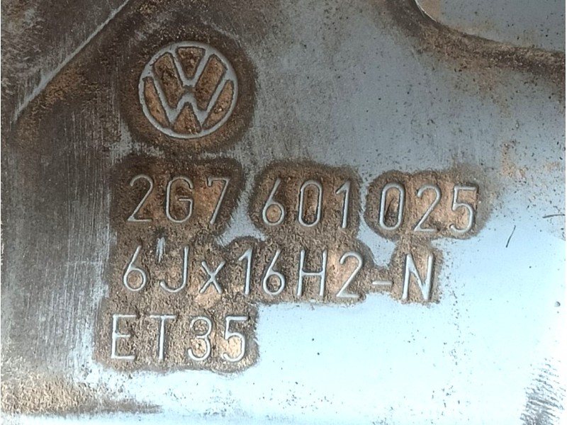 Recambio de llanta para volkswagen taigo (cs1) 1.0 tsi referencia OEM IAM 267601025 ET35 6Jx16