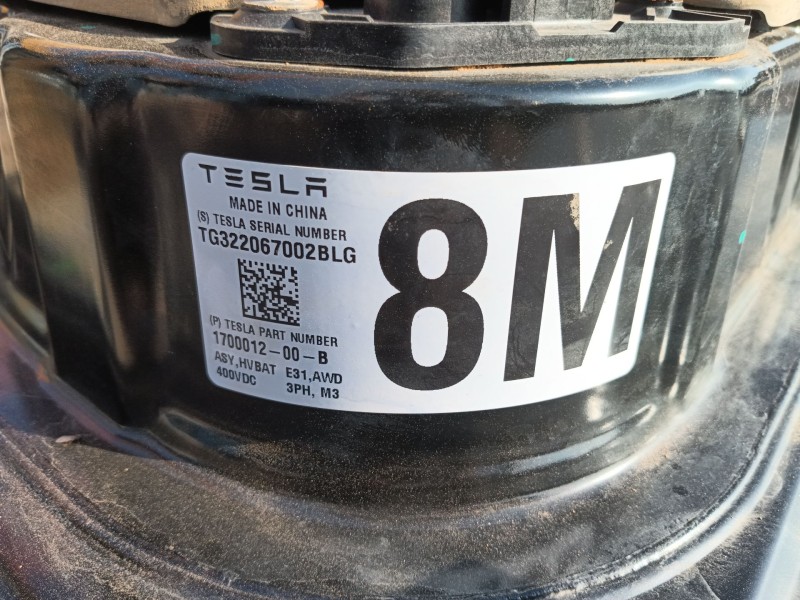 Recambio de bateria para tesla model 3 (5yj3) ev awd referencia OEM IAM   