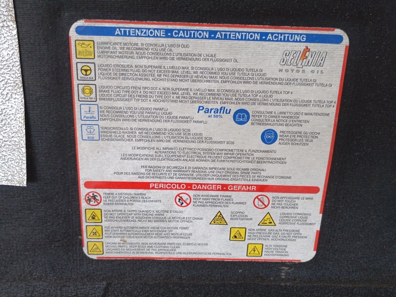 Recambio de capot para abarth 500 / 595 / 695 1.4 (312.axd1a) referencia OEM IAM   