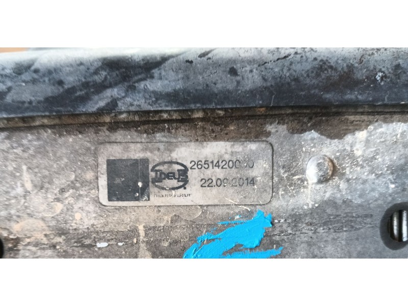 Recambio de intercooler para abarth 500 / 595 / 695 1.4 (312.axd1a) referencia OEM IAM   