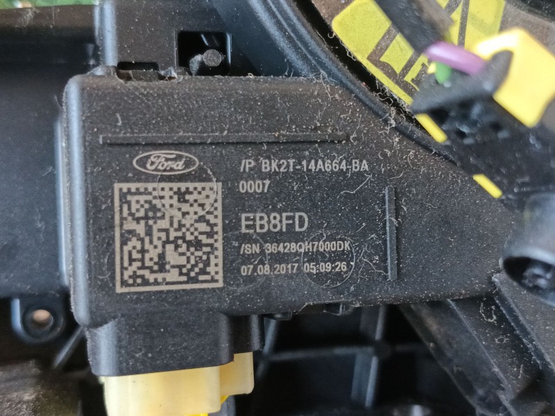 Recambio de anillo airbag para ford transit custom v362 autobús (f3) 2.0 ecoblue referencia OEM IAM   