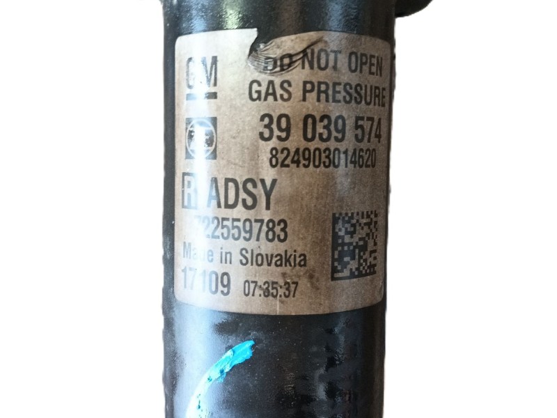 Recambio de amortiguador delantero derecho para opel astra k sports tourer (b16) 1.6 cdti (35) referencia OEM IAM 39039574  