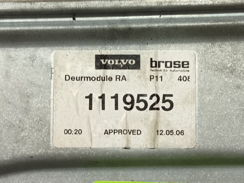 Recambio de elevalunas trasero derecho para volvo s40 ii (544) 1.8 referencia OEM IAM   