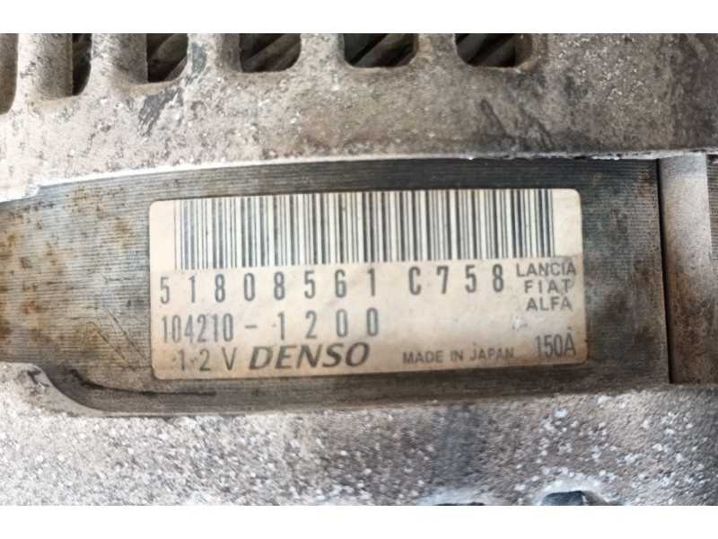 Recambio de alternador para fiat ducato furgoneta (250_) 115 multijet 2,0 d referencia OEM IAM   