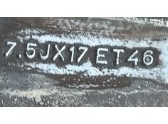 Recambio de llanta para seat leon (kl1, klg) 1.5 tsi referencia OEM IAM 5FA601025C8Z8 ET46 7.5Jx17 2