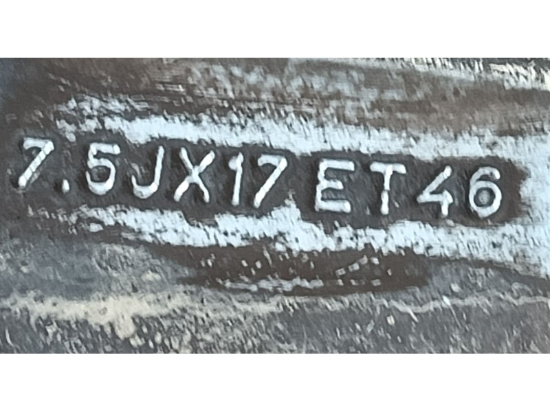 Recambio de llanta para seat leon (kl1, klg) 1.5 tsi referencia OEM IAM 5FA601025C8Z8 ET46 7.5Jx17