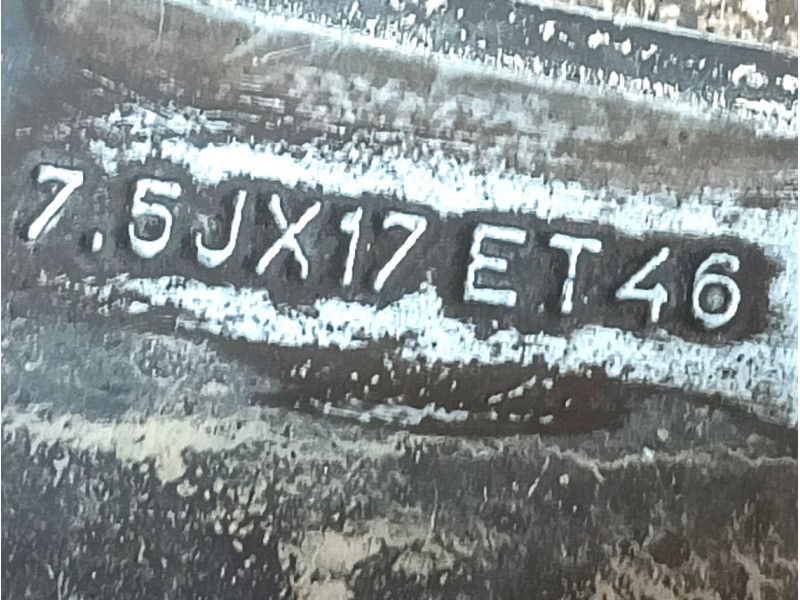 Recambio de llanta para seat leon (kl1, klg) 1.5 tsi referencia OEM IAM 5FA601025C8Z8 ET46 7.5Jx17