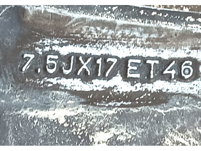 Recambio de llanta para seat leon (kl1, klg) 1.5 tsi referencia OEM IAM 5FA601025C8Z8 ET46 7.5Jx17