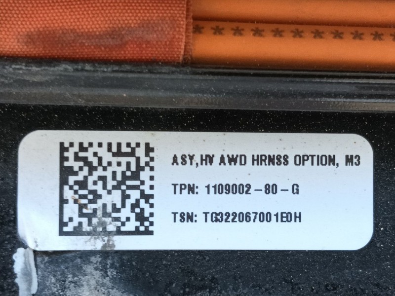 Recambio de cables para tesla model 3 (5yj3) ev awd referencia OEM IAM   