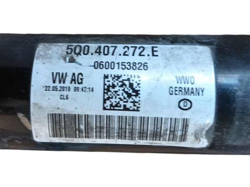 Recambio de transmision delantera derecha para seat leon (5f1) 2.0 tdi referencia OEM IAM   