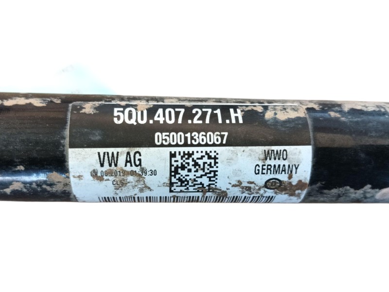 Recambio de transmision delantera izquierda para seat leon (5f1) 2.0 tdi referencia OEM IAM  5Q0407271H 