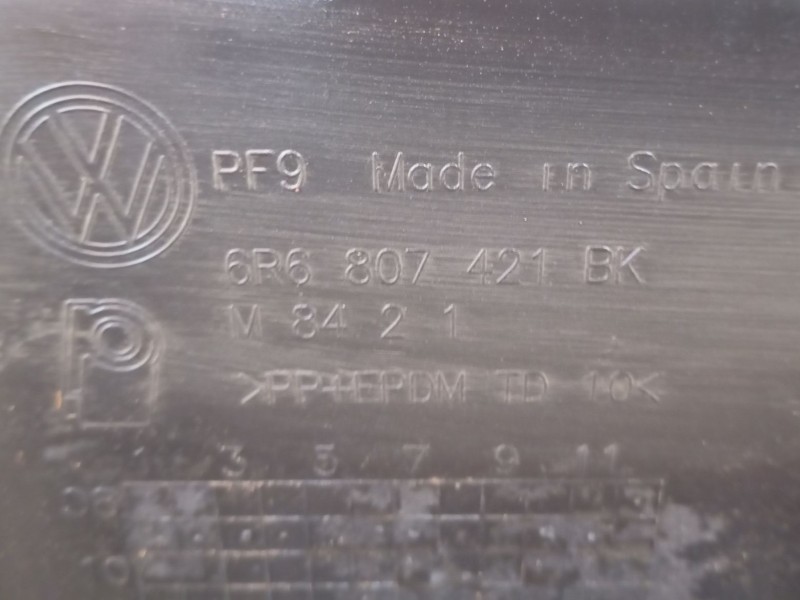 Recambio de paragolpes trasero para volkswagen polo v (6r1, 6c1) 1.4 (6r1) referencia OEM IAM   
