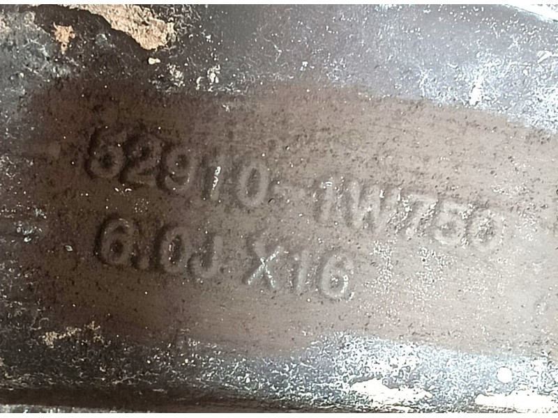 Recambio de llanta para kia rio iii (ub) 1.2 cvvt referencia OEM IAM 529101W750 ET43 6.0Jx16