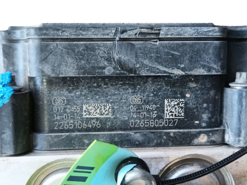 Recambio de abs para renault kangoo / grand kangoo ii (kw0/1_) 1.5 dci 90 (kw05, kw08, kw0g, kw11) referencia OEM IAM   