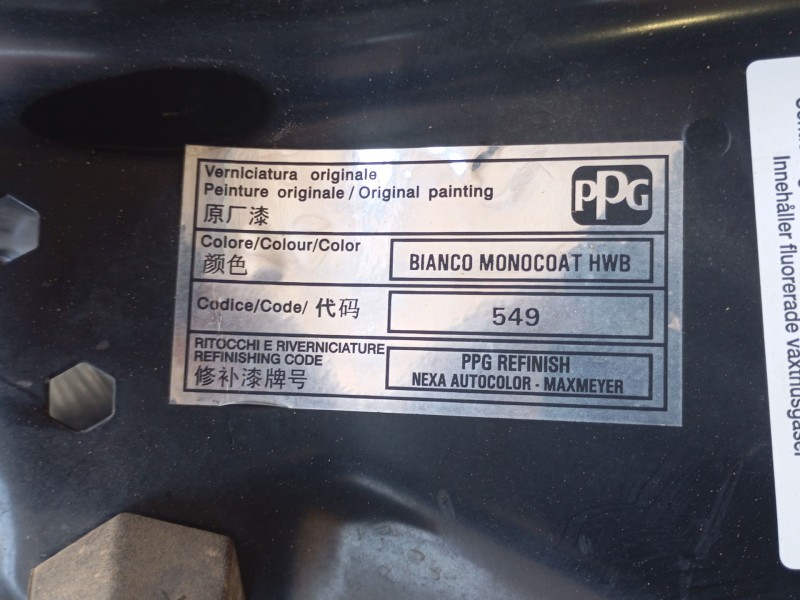 Recambio de panel frontal para fiat ducato furgoneta (250_) 140 multijet 2,2 d referencia OEM IAM   