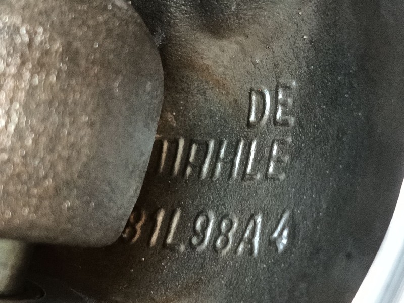 Recambio de piston para volkswagen crafter combi (2e) combi, techo elevado 35 referencia OEM IAM 76107065A 81L98A4 