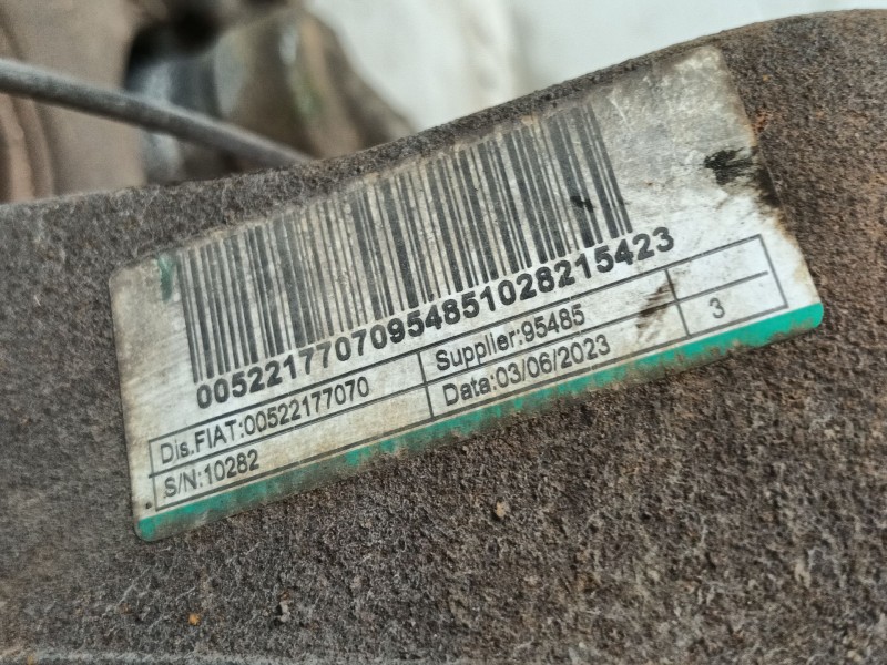 Recambio de mangueta delantera izquierda para fiat ducato furgoneta (250_) 140 multijet 2,2 d referencia OEM IAM   