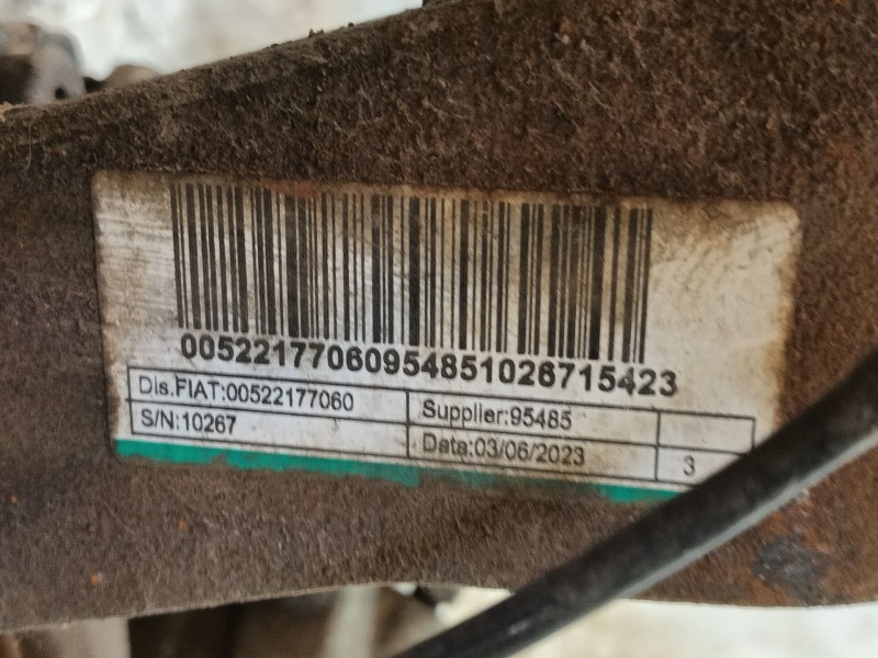 Recambio de mangueta delantera derecha para fiat ducato furgoneta (250_) 140 multijet 2,2 d referencia OEM IAM 52217719 00522177