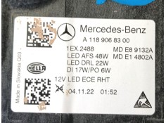 Recambio de faro izquierdo para mercedes-benz cla (c118) cla 180 (118.384) referencia OEM IAM    2