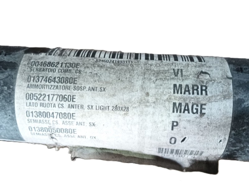 Recambio de amortiguador delantero izquierdo para fiat ducato furgoneta (250_) 140 multijet 2,2 d referencia OEM IAM   