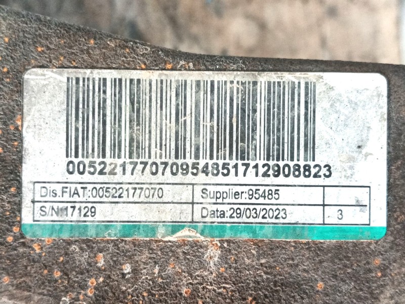 Recambio de mangueta delantera derecha para fiat ducato furgoneta (250_) 140 multijet 2,2 d referencia OEM IAM   