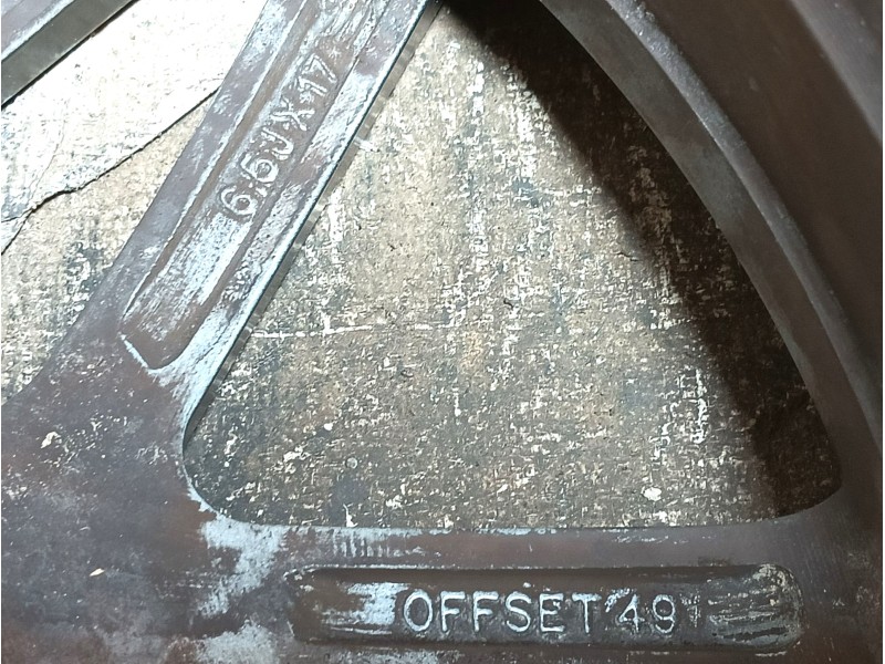 Recambio de llanta para kia stonic (yb) 1.0 t-gdi referencia OEM IAM  ET49 6.5Jx17