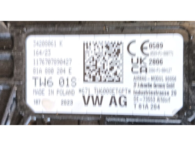 Recambio de salpicadero para audi q2 (gab, gag) 35 tfsi referencia OEM IAM   