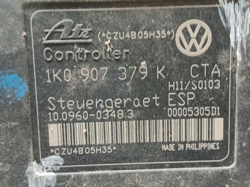 Recambio de abs para audi a3 (8p) 1.6 fsi ambiente referencia OEM IAM 1K0614517HBEF  