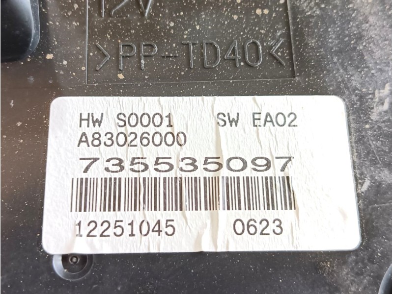 Recambio de mando calefaccion / aire acondicionado para fiat ducato furgoneta (250_) 140 multijet 2,2 d referencia OEM IAM  A830